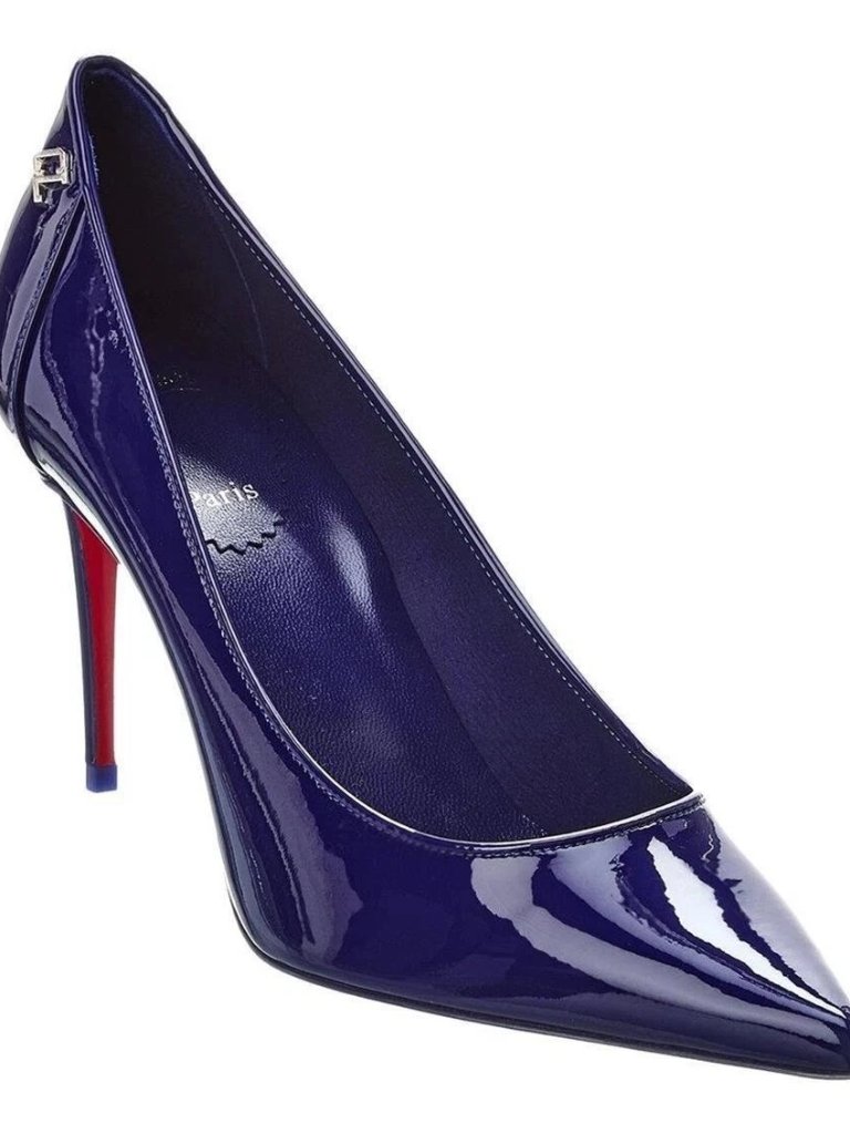Christian Louboutin Sporty Kate 85 Patent Leather Heels Pumps Shoes